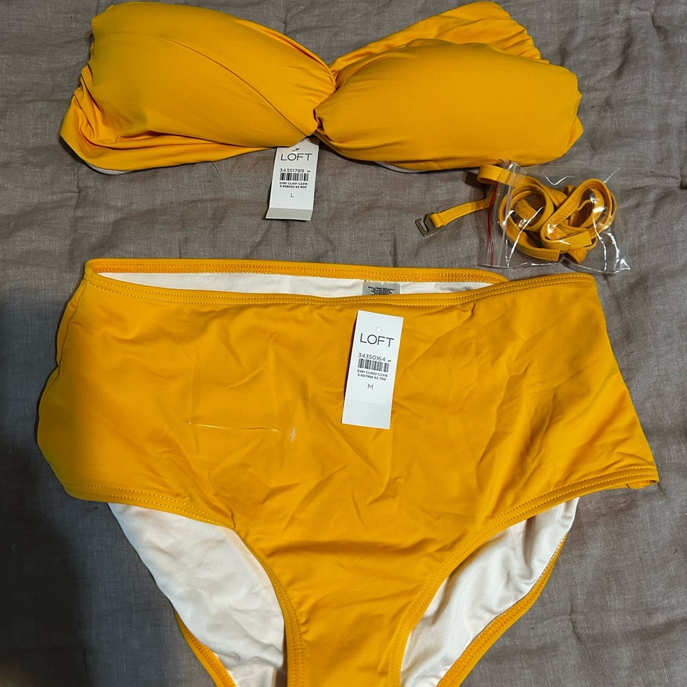 LOFT Vibrant Yellow Swimwear